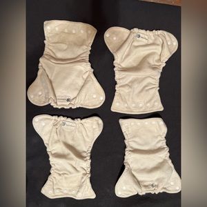 Babee Greens Wool Snap Wrap Cloth Diaper Cover